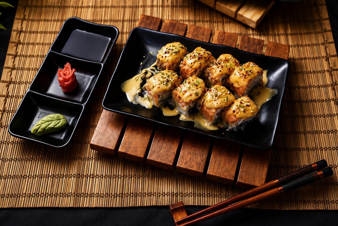 Salmon Cheesy Roll